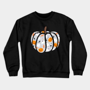 Pumpkin and Ghosts Crewneck Sweatshirt